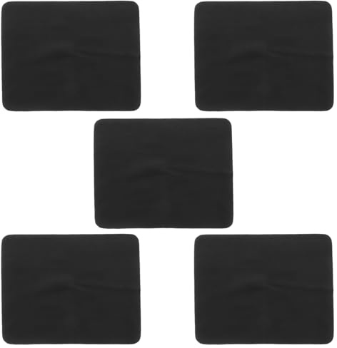 NOLITOY 5piezas Pack Paños Microfibra Para Limpieza De Gafas Lentes y Pantallas Alta Absorción y Suave Para Óptica Ordenadores Móviles y Cámaras Reutilizables y Duraderos