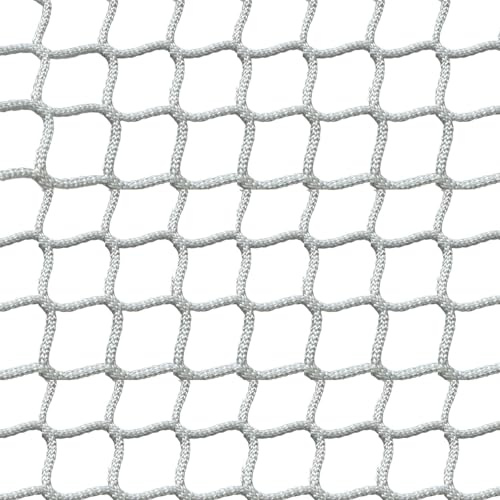 Universal Sicherheitsnetz Kinder Schutznetz Polyester Knotenlos Treppe Zaun GeländerSicherheitsschutz Anti-fall für Haustier Katzennetz Balkone Terrassen Fenster(Size:1*3m(3*10ft),Color:weiß)
