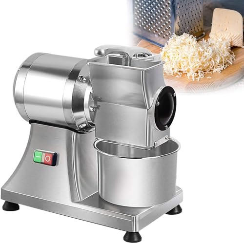 Grattugia elettrica per formaggio, multifunzione, per burro, pane e crusca, strumento da cucina efficiente per grattugiare e macinare