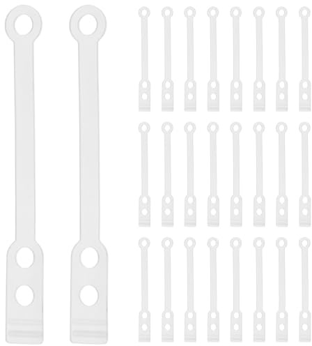 ABOOFAN Kit de 35 Élastiques en Silicone pour Bigoudis à Friser, Tenue Fiable et Douce, pour Coiffure Quotidienne et Techniques de Permanente