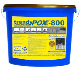 EP-800 2K Pflasterfugenmörtel 25 kg BASALT – Epoxidharz Fugenmörtel für Naturstein, Pflaster, Terrassenplatten & Klinker – wasserdurchlässig, selbstverdichtend, Fugen ab 3 mm, belastbar bis 3,5 t