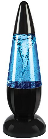 Funtime Gifts Twister Water Tornado LED Colour-Changing Lamp, Plastic, Integrated, Multi
