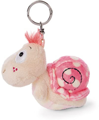NICI Schlüsselanhänger Schnecke 10cm rosa
