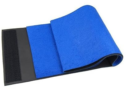 PAMINGONO Elastischer Neopren Schlankheitsgürtel Blau für Taille | Tragbar und Einfach Praktisch, Geeignet zum Fernsehen für Bequemes Sitzen zu Hause