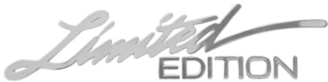 Adesivi in metallo per auto - Emblema per auto, adesivi personalizzati per veicoli | Logo durevole in edizione limitata, adesivi cool per lo styling della carrozzeria, emblema per moto resistente agli