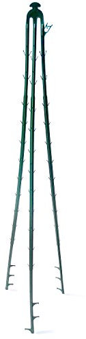 Elixir Gardens Plant & Flower Support for Garden & Greenhouse | Quantities of 1-100 Available | Strong & Reusable Plastic Trellis, Obelisk, Tripod & Tying Tube Options | Tripod TR18 x 2