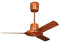 VORTICE Nordik Evolution 120 WG - Ventilatore da soffitto (Ø x A), 122 cm x 325 mm, colore: legno di radice