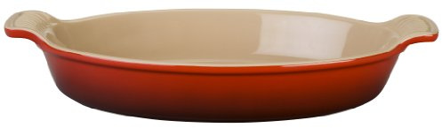 Heritage Oval Au Gratin Dish - Cerise
