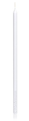 Opferkerzen 90mm x 200mm, Weiß, 400 Stück, Duftfrei, Kerze