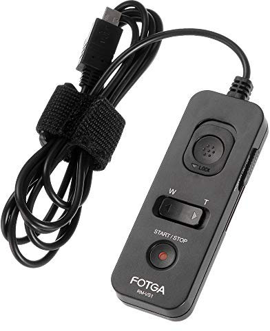 Fotga - Telecomando con cavo multiterminale, design speciale per Sony A7 A7II A7M2 A5100 A7S A7S2 A7SII A5000 A-6000 A7R A7RII A7R2 NEX-3N ricambio per RM-VPR1