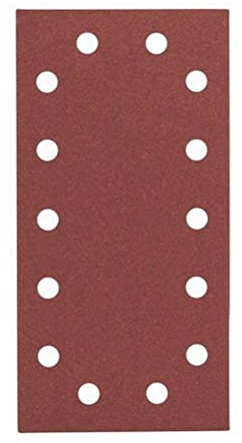 Bosch Professional Schleifblatt für Schwingschleifer Holz und Farbe Best for Wood and Paint (50 Stück, Körnung 120, C470) 2608607935