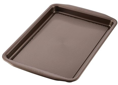 Circulon Nonstick Bakeware 10-Inch x 15-Inch Cookie Pan, Chocolate Brown