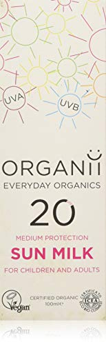 Organii G11101 Organic Vegan Sun Milk SPF20 100ml