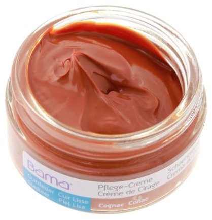 Bama Pflegecreme Tiegel für Glattleder in verschieden Farben 50 ml (50 ml, Cognac (045))
