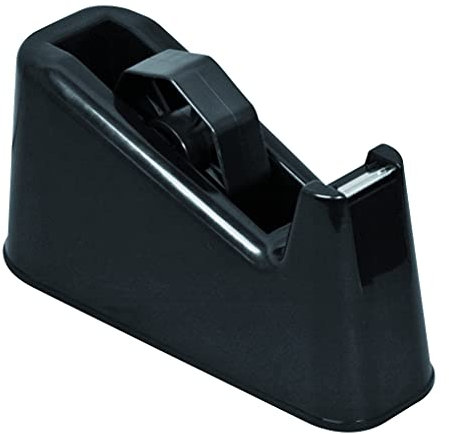 Raadhuis B2 - Dispensador de cinta adhesiva, color negro