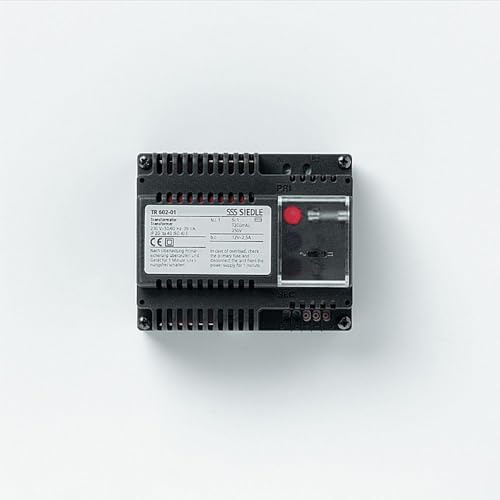 Siedle Transformator 230 V AC/12 V AC TR 602-01, 2543069