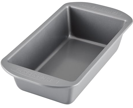 Farberware Bakeware 52105 9 x 5-Inch Nonstick Loaf Pan, Gray