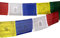 GURU SHOP Tibetische Gebetsfahne in Verschiedenen Längen - 25 Wimpel/Viskose, Synthetisch, Size:10 m Lang (Wimpel 35x32 cm)