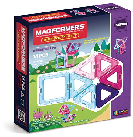 MAGFORMERS Inspire Set 14-teilig Magnetspiel 274-52, 3 Jahre to 99 Jahre