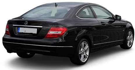 Solarplexius Auto-Sonnenschutz Scheiben-Tönung passgenau für Mercedes C Coupe C204 Bj. 2011-16 Komplettsatz Keine Folie