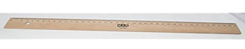 M+R 719400000 Lineal Holz 40 cm Buche Metalleinlage