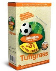 Johnsons Tuffgrass Grass Seed 500g PLUS 25% EXTRA FREE