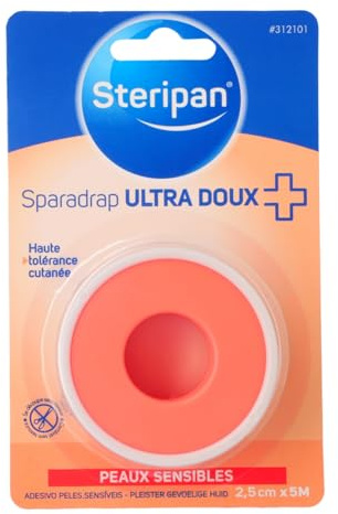 steripan Pflaster sensibler Haut 5 m x 2,5 cm, 2 Stück