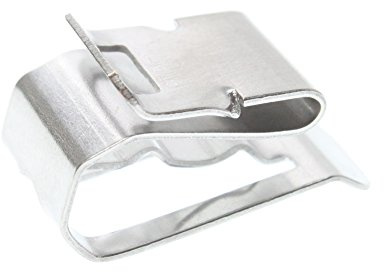 Heyco S6405 SunRunner Stainless Steel Cable Clips (Package of 100)