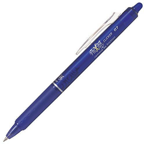 Frixion Pilot Ball Clicker Tintenroller 3er Sparpack blau
