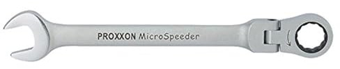 PROXXON 23061 MicroSpeeder Ringmaul Ratschenschlüssel mit selbsthemmendem Gelenk Schlüsselweite 24mm