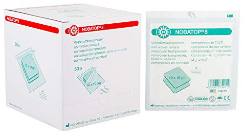 Noba Top 8 estériles tela no tejida compresa 60 unidades)