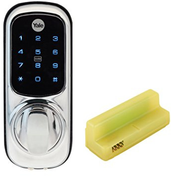 Yale Easy Fit yd01conh Keyless-Verbundenen Lock mit Yale Modul – Silber