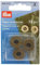 Prym 416472 Magnet 19 mm altmessing Magnetische Annähknöpfe, Metall, Silver