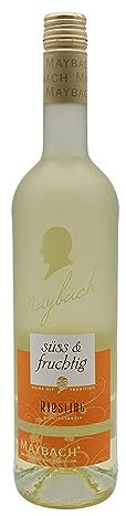 Maybach Riesling QbA süß und fruchtig (6 x 0.75 l)