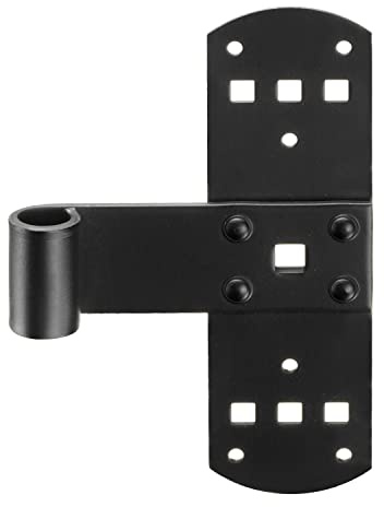 Pollmann®Baubeschläge 2215103 Kreuzband Türband Rolle Ø 13 mm, Länge 160 mm, schwarz