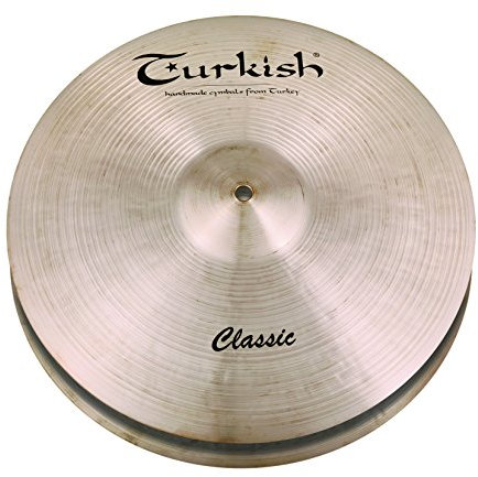 Turkish Cymbals Platillo clásico Hi-Hat de 15 pulgadas