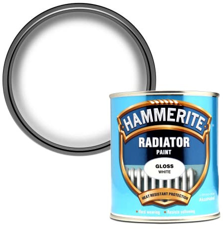 Hammerite REG500 500ml Radiator Paint - Gloss White