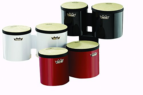 Remo Pre-Tuned Bongos (H5 X Diam 6/7in; White)