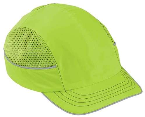 Ergodyne Safety Bump Cap, Baseball Hat Style, Comfortable Head Protection, Short Brim, Skullerz 8950, Factory