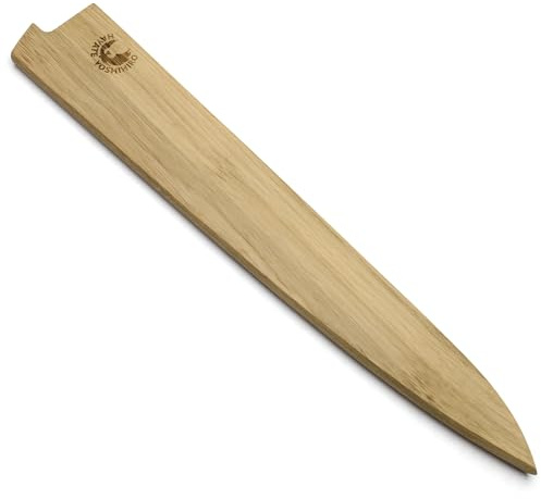 Yoshihiro Magnetischer Klingenschutz aus Eichenholz für Sujihiki-Hobel (240 mm)