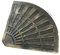 Woodside 12kg Parasol Base Stand Weight Quarter For Cantilever & Banana Hanging Umbrellas