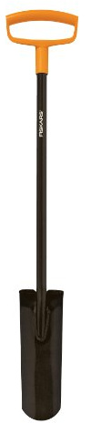 Fiskars 117,8 cm Stahl-D-Griff Umpflanzspaten