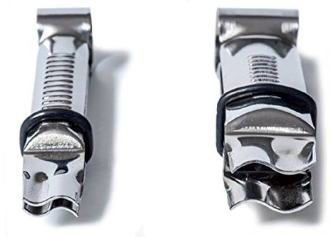 Silikomart 73.419.99.0001 Wonder Crimper Pince à Pâte 19 pour Décoration de Gâteaux Régulier Wave Line Acier Inox, Argenté