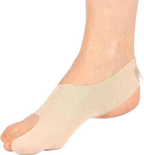 Hallux valgus tåspridar-bandage från Bunion Sleeve | Hallux valgus korrigering | Ultratunn fotstång | omedelbar lindring och stoppning vid förlust av stora tår | perfekt vid träning