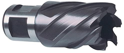 RUKO 108245F - Broca hueca HSS TiAIN - FUTURA vástago Weldon (45 mm)