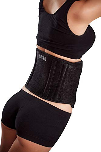 Hochwertige Rückenbandage/Rückenstütze LOREY-LU10004 aus Neopren Schwarz