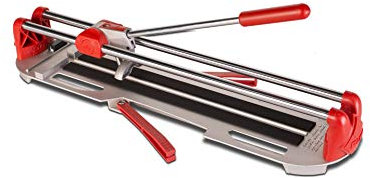 RUBI | Cortadora de Azulejos Manual para el Corte Profesional de Baldosa Cerámica y Ocasional de Gres Porcelánico | Cortador de Baldosas de hasta 42 cm | STAR-42 CON MALETA