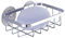 WENKO Porte-Savon Ragusa Acier INOX Fixation par Ventouse Brillant