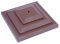 Linic Products UK Made, Pack of 5 Dark Brown Plastic Fence Post Caps for a 4 (100mm) Fence Post, Rot Proof. (GT0048). Free UK Postage