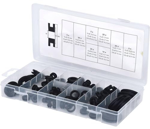KS Tools 970.0210 Sortiment Sicherungsbolzen, Ø 5-12mm, 21 Größen, 60-tlg.